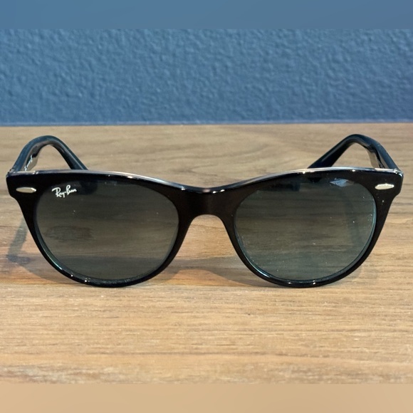 Ray-Ban Accessories - Ray-Ban Wayfarer Black Blue Gradient Gray Sunglasses RB2185 1294/3M